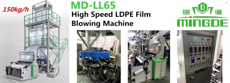 Double Strip Color Film Blowing Machine (SJ40X2-MD600)