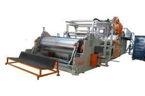 Energy saving three-layer plastic extrusion machine