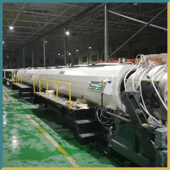 DN 75 - 250 mm Polyethylene Pipe Production Line