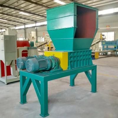 Wood Plastic Rubber Shredder Machine with High Grade Blade