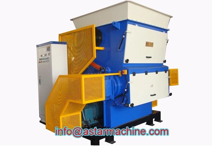 1000kg/H Wood Block Plasterboard Waste Single Shaft Shredder