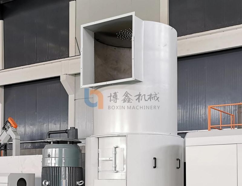 Single Screw Extruder Plastic Film Recycling Machine