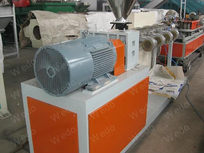 PP PE Corrugated Flat Pipe Pipe Making Machine