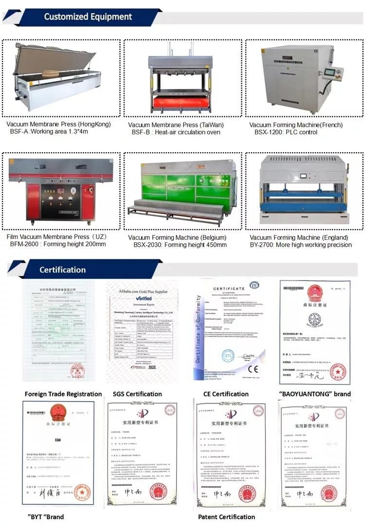Bsx-600 Mini Small Deepness Vacuum Forming Machine 600*600 for Plastic