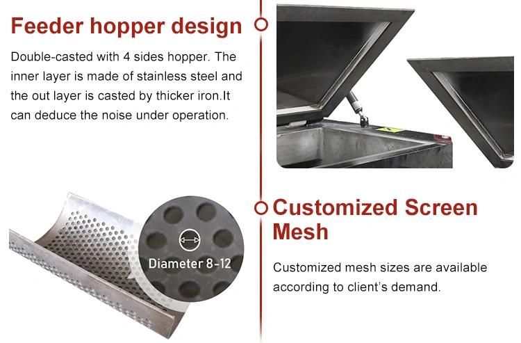 China Supplier CanDrumPipe Crusher Plastic Crusher with CE