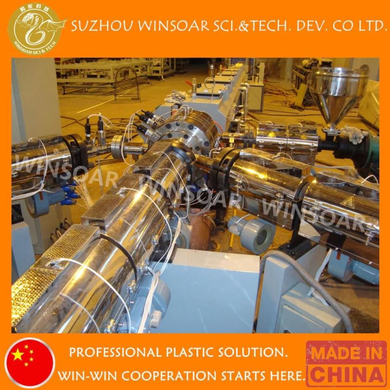 PE Pipe Extrusion Machine Line/HDPE Pipe Production Line/Plastic HDPE/LDPE/PPR Electricity Conduit Tube/ Water Sewage& Gas Pressure Supply Pipe Line