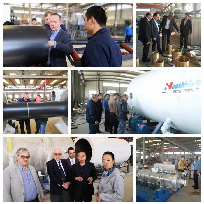HDPE Shell Extrusion Line for Pre-Insulated Pipe with Polyurethane Foam