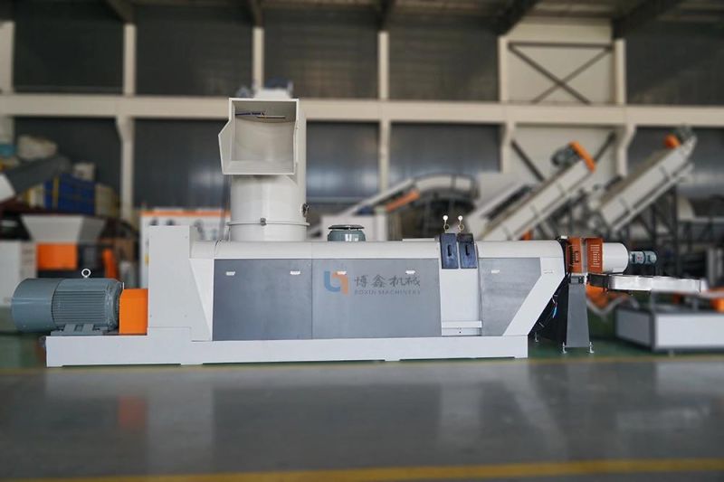 Single Screw Extruder Plastic Film Recycling Machine