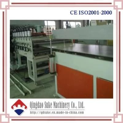 PVC Wood Plastic Building Board Extrusion Line/Construction Templates Making Machine