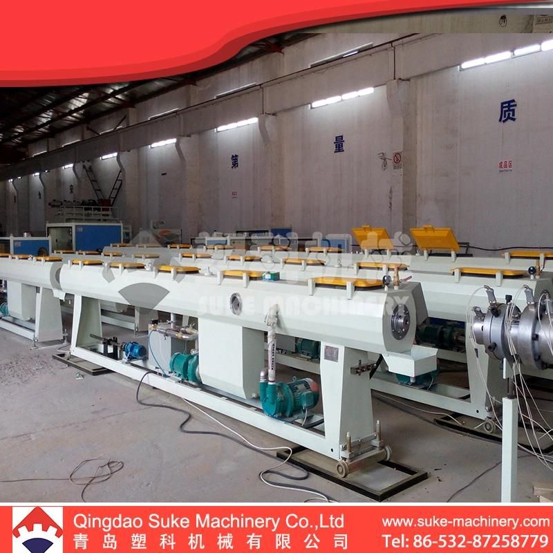 PE Natural Gas Pipe Making Extrusion Extruder Machine