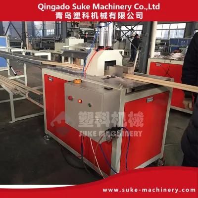 WPC Door Frame Square Decking Floor Profile Plastic Extrusion Machine