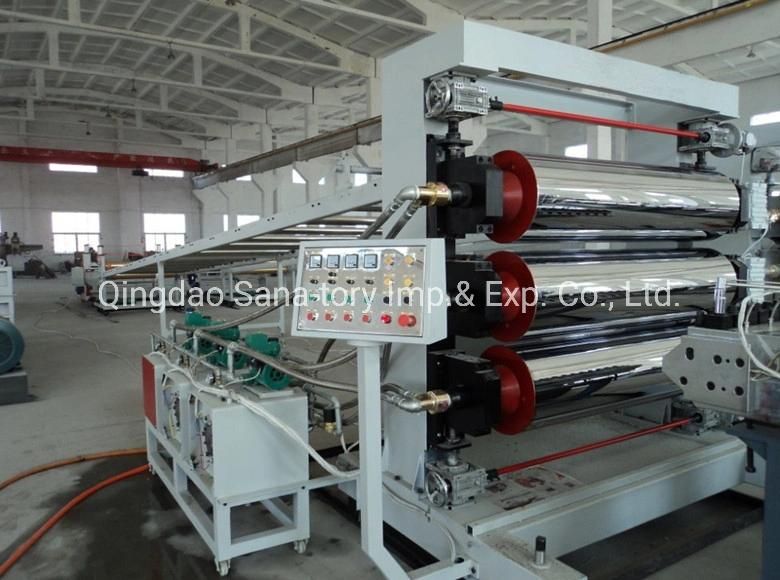 PP PE HIPS PET EVA Sheet Extrusion Line/Plastic Machinery