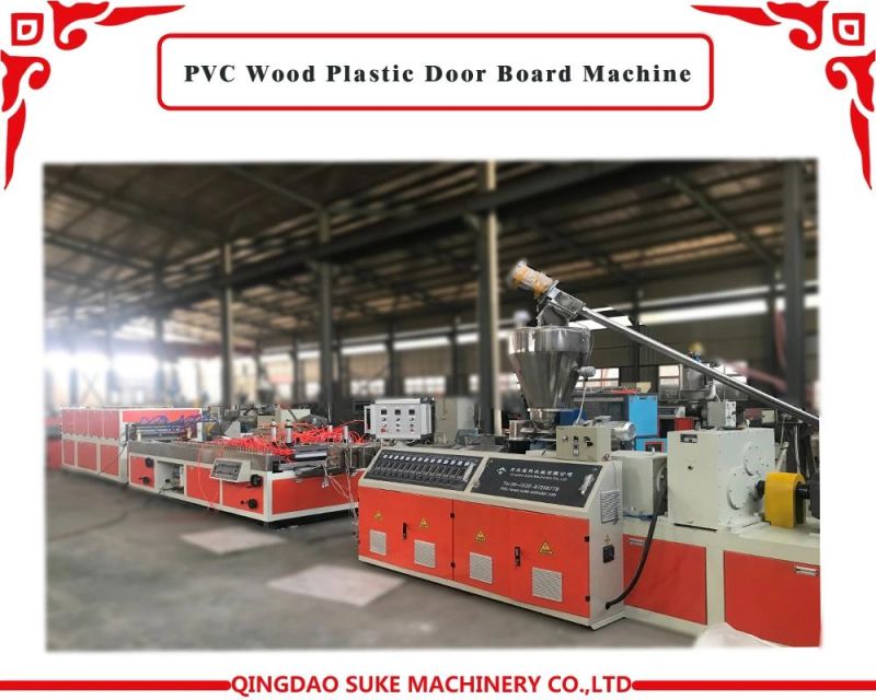 PE/PE WPC Wood Plastic Profile Production Extrusion Line