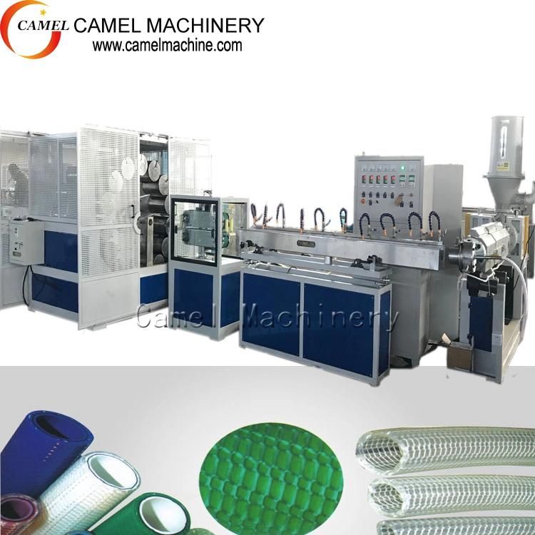 PVC Fiber Reinforced Hose Production Line /PVC Fiber Reinforce Pipe Making Machine Extrusion Line