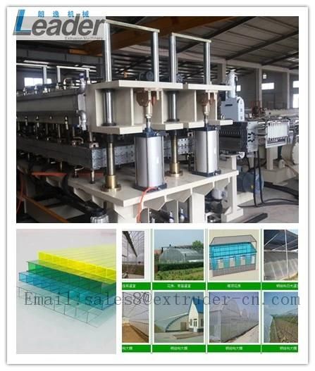 The Most Professional PC Hollow Sheet/ Sunshine Sheet Making Machine