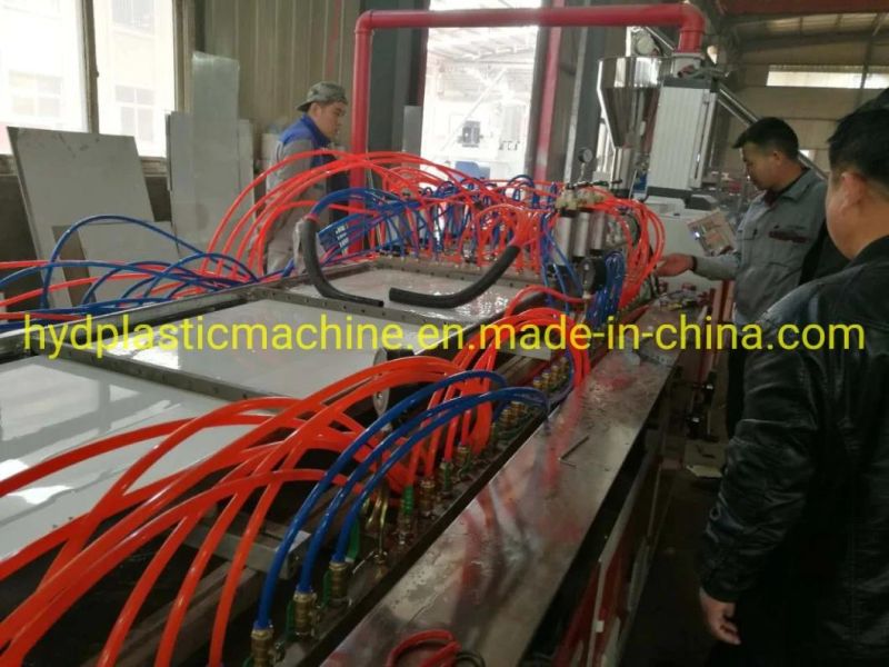 Wood Plastic Composite WPC Wall Panel Extrusion Machine / Production Line