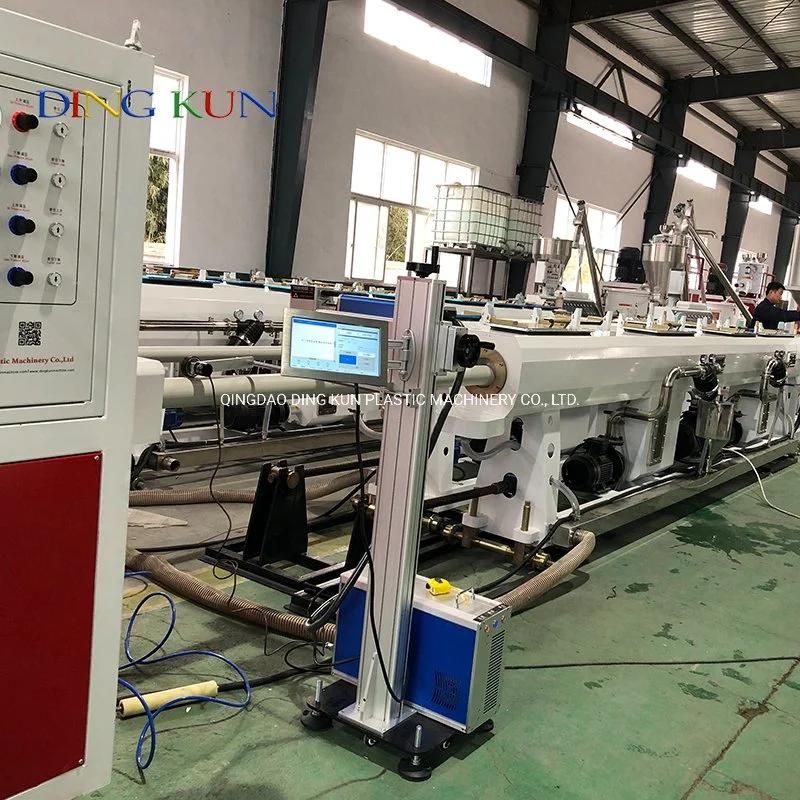 Twin/Double Screw PVC/UPVC/ CPVC Electricity Conduit Cable Pipe/Hose Multi-Layer Plastic Belling/ Cutting /Making Extrusion/Extruder Machine for Water Supply