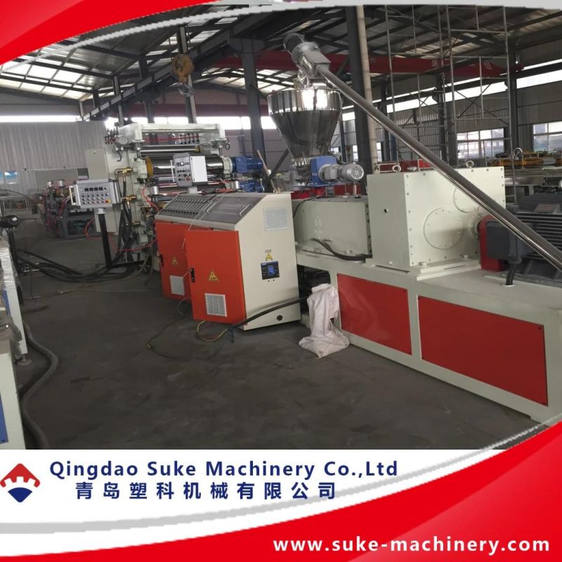 PVC Free Foam Board Extrusion Machine Extruder (SJSZ80156)