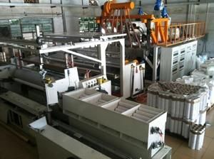 High Speed Three-Layer Co-Extrusion PE Stretch Film Machine (XHD-65/90/65*1850)