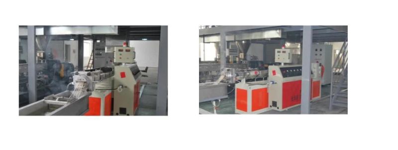 Waste Plastic Film and Bags Recycling Extrusion Machinery for Strand Pelletizing Line