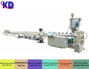 Stable Plastic HDPE PE Water Pipe Machine Production Line