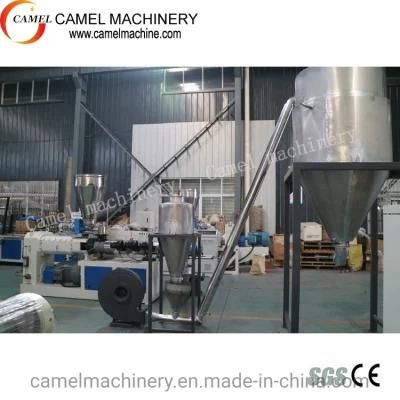 Waste PVC Material Recycling Conical Twin-Screw Pelletizing Machine Line