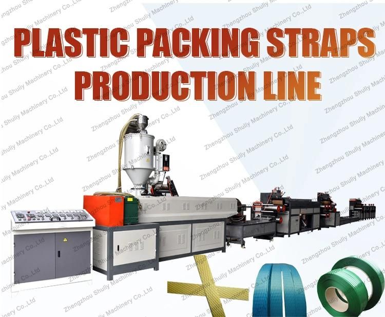 PP Strapping Belt Extruder Plastic Strapping Band Extrusion Line Making Machine