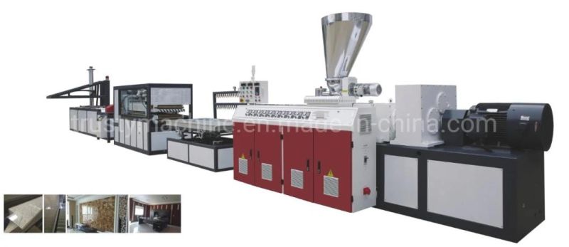 PVC WPC Window Profile Door Profile PVC Ceiling Wall Panel Door Panel Extruder Machine Production Line