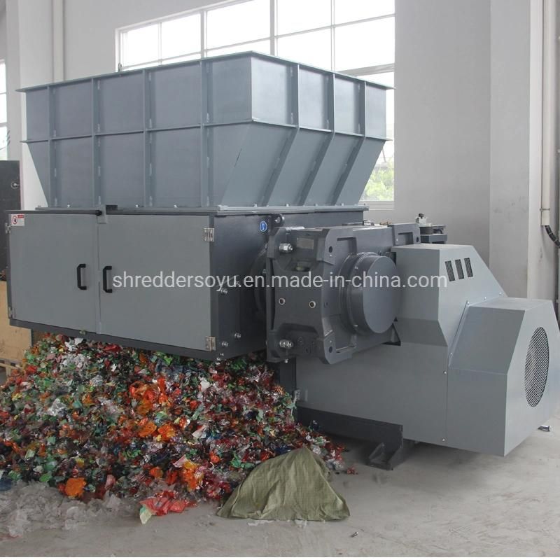 Mini One Shaft Plastic PP PE PVC Waste Crusher/Shredder Pet Bottle Crushing Shredder