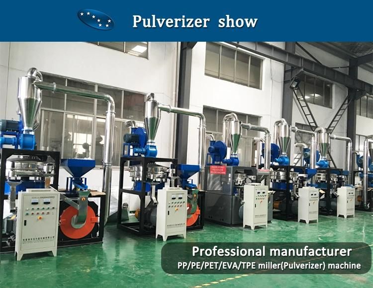 Factory Direct Sale PVC Plastic Pulverizer Recycling Machine