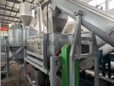 300-2000kg Waste Pet Bottle Film Crushing Washing Recycling Line for Textile Fiber