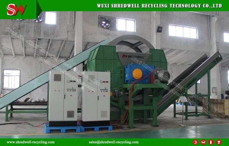 Double Shaft Scrap Tire/Metal/Plastic/Wood Crushing Equipment for Shredding