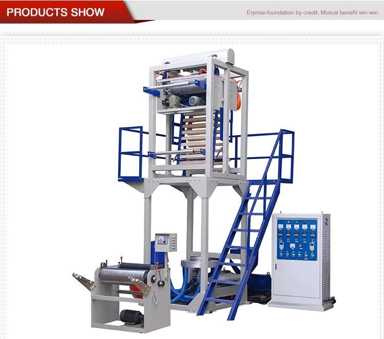 Professional Manufacture 800mm Width Good Quality Easy Operation Ce Certificated Plastic Shopping Bags Blowing Film Machine