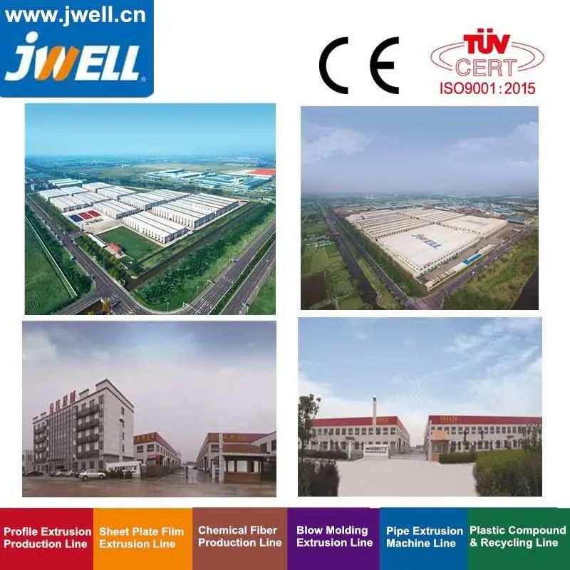 Jwell PLC Control System Extruder Highly Automatic Plastic Extruder Machine/ Plastic Machine/ Recycling Machine