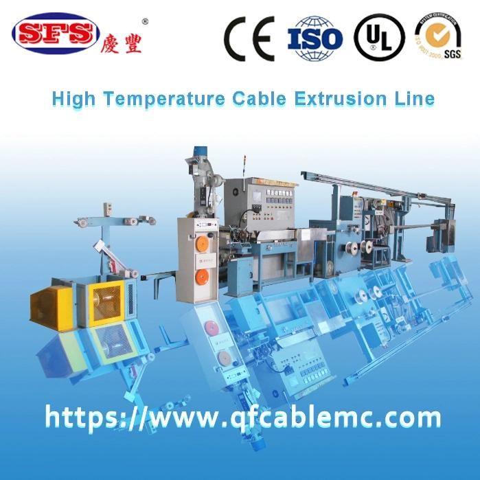 High Quality and High Temperature Teflon Extruder for Wire and Cable