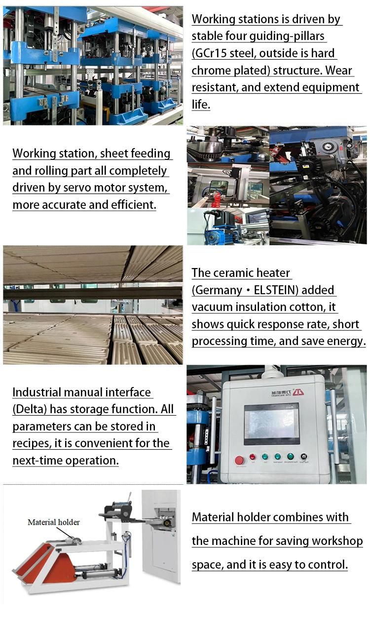 High-Speed Automatic Plastic Thermoforming Machine Best Choice Container Machinery