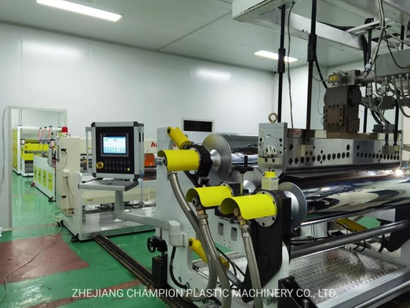 Champion Plastic PET/PLA/PP Sheet Film Extrusion Production Line/ Plastic Extruder Machine PP/PE/ABS Sheet Extrusion Production Machine