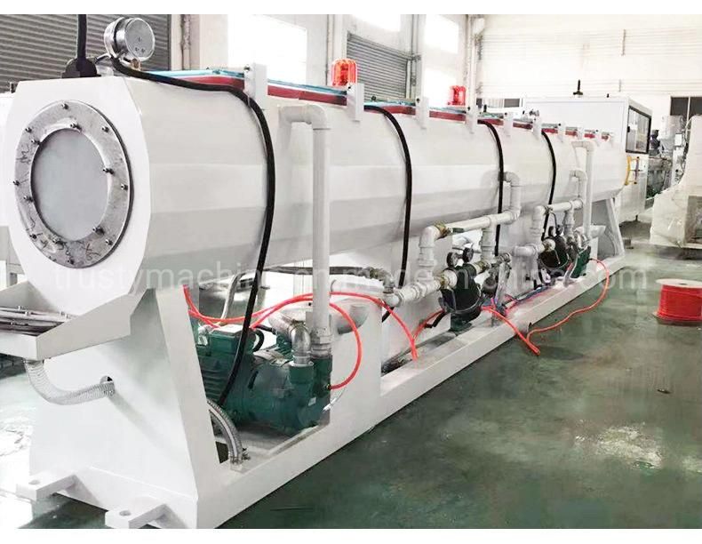 110-450 Three Layers Co-Extrusion PE Pipe Production Line