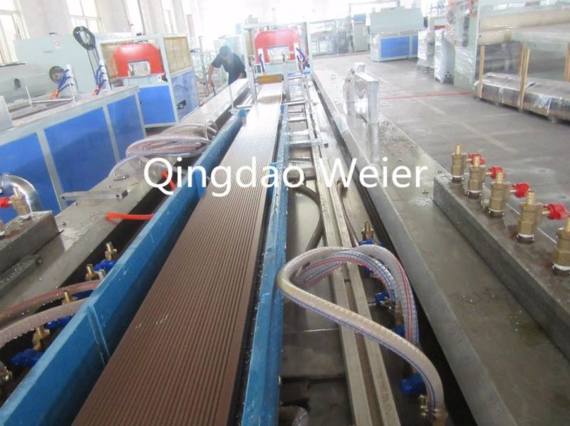 PP PE WPC Decking Profile Extrusion Machine WPC Profile Board Making Machine Line