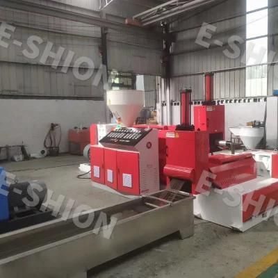 Water Cooling Plastic Recycle Machine with Double Screw