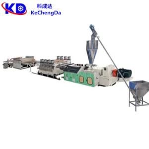 Plastic Double Wall Panel Extrusion Equipment