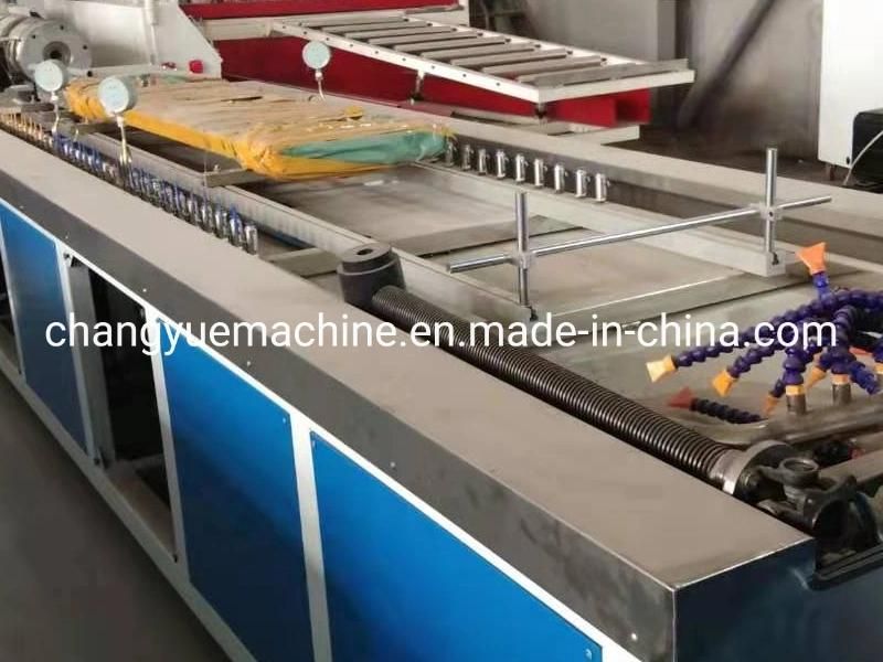 CE Standard PVC WPC Decorativef Panel Extruder Machine