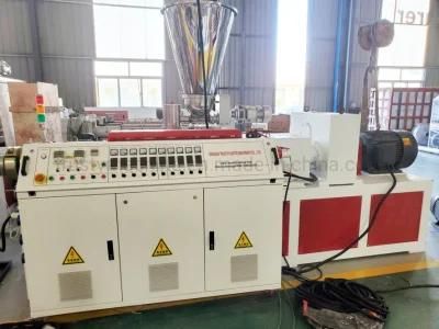 UPVC / PVC Profile Making Machine with Sjsz65 /132 Twin Conical Screw Extruder