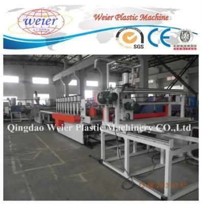 Wood Plastic WPC PVC Crust Foam Board Sheet Production Line