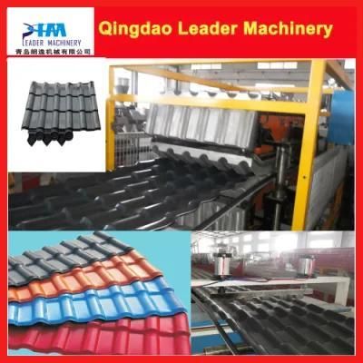 Plastic PVC+PMMA/Asa Corrugated Roofing Sheet Making Machine