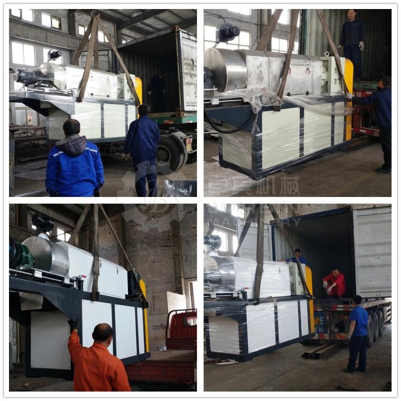 PP Nylon Woven Bag PE Film Pet Fiber Extrusion Dryer Squeeze Machine/HDPE LDPE Film Dewatering Drying Machine