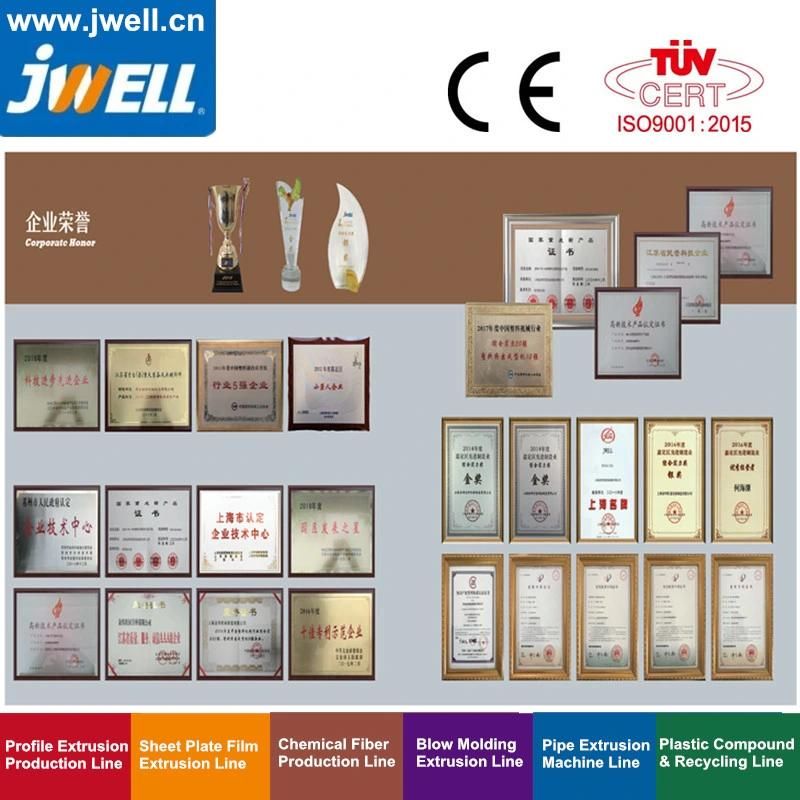 Jwell UPVC Window Profile Extrusion Machine