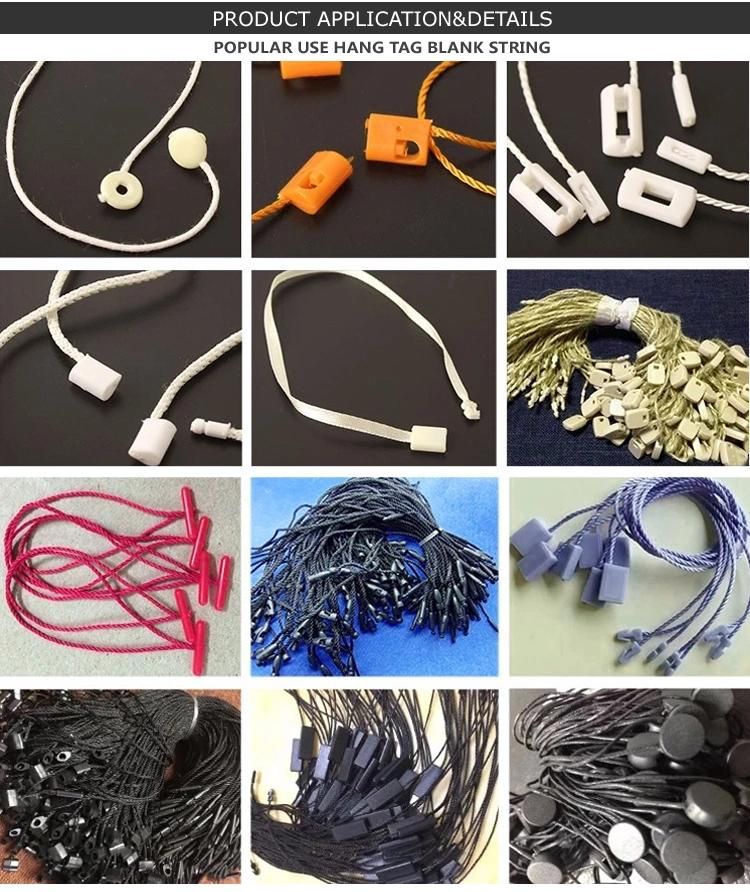Custom Design Hang Tag String Plastic Injection Moulding Machine