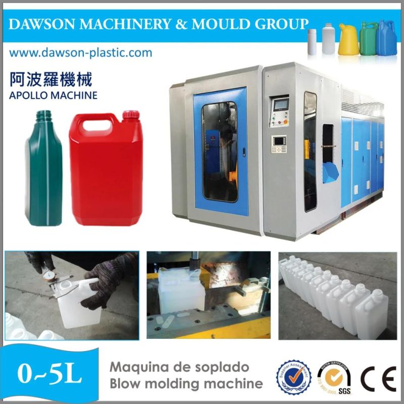 Toggle Type Blow Molding Machine for 5L Lubricant Bottles