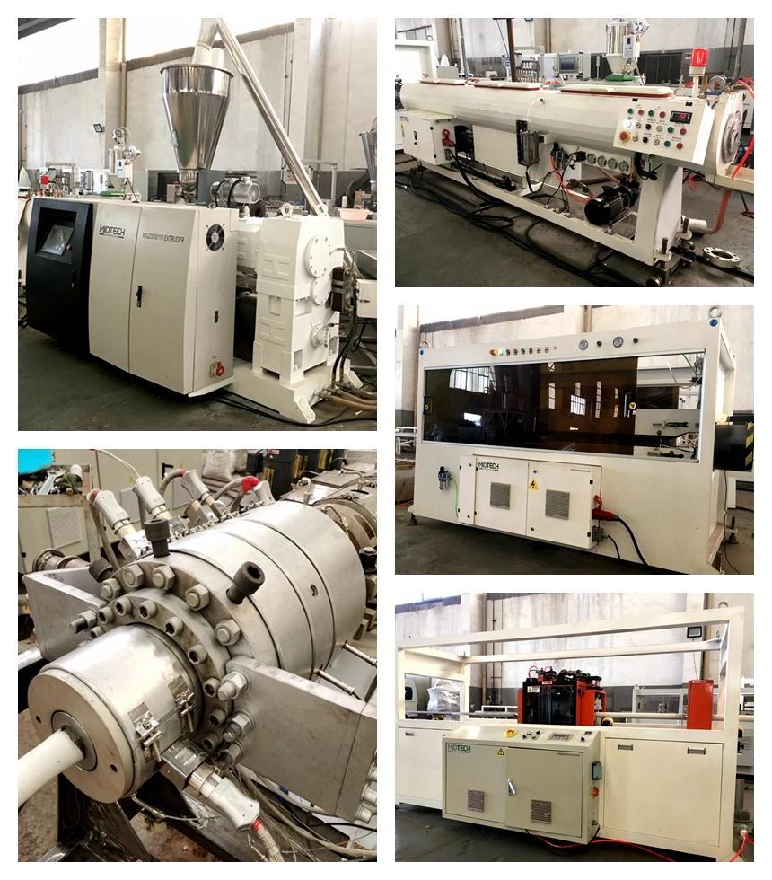 PVC Plastic Extruder/PVC Pipe Production Line/Twin Screw Extruder